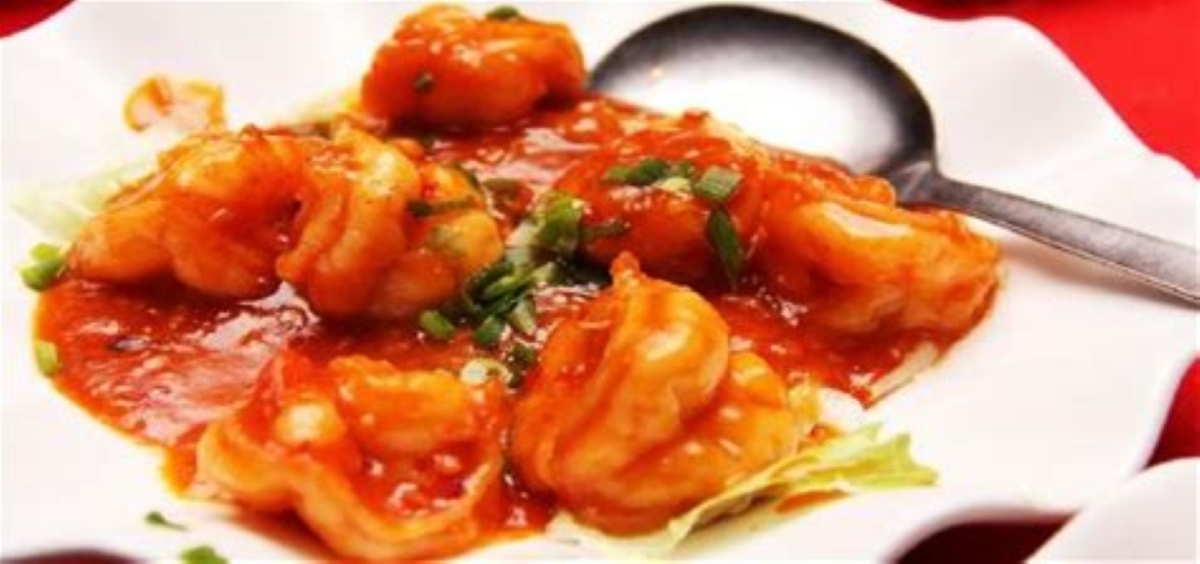 Szechuan Style King Prawn( Hot)