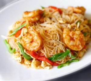 King Prawn Rice Noodles