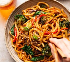 Mix Vegetable Udon