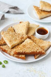 Sesame Prawn On Toast